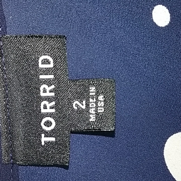 Torrid women's sheer top size 2 X - Picture 6 of 7